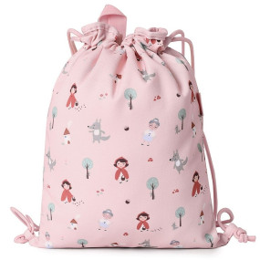 Mochila Saco de Tecido Little Red